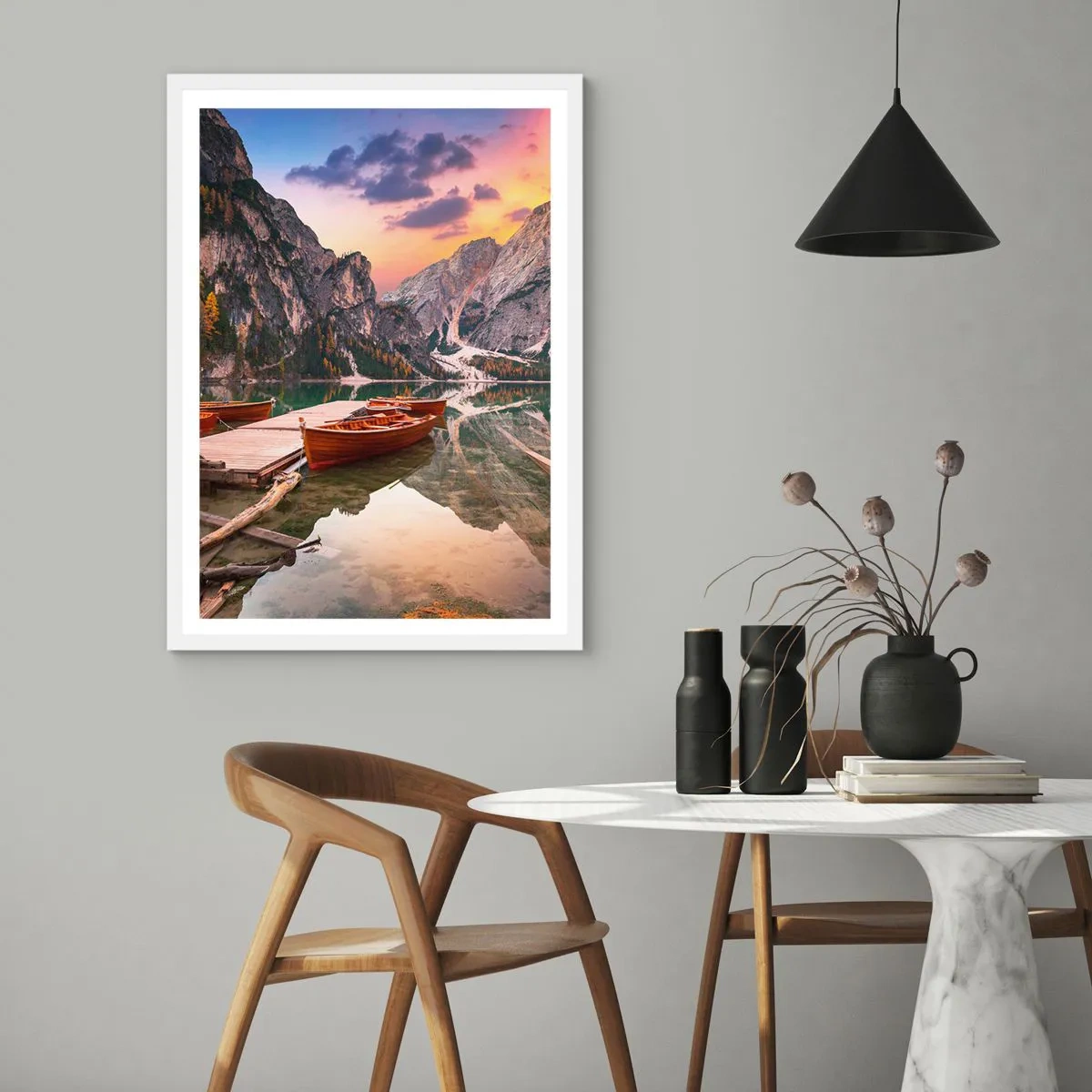 Poszter fekete keretben - A nap ígérete - 50x70 cm