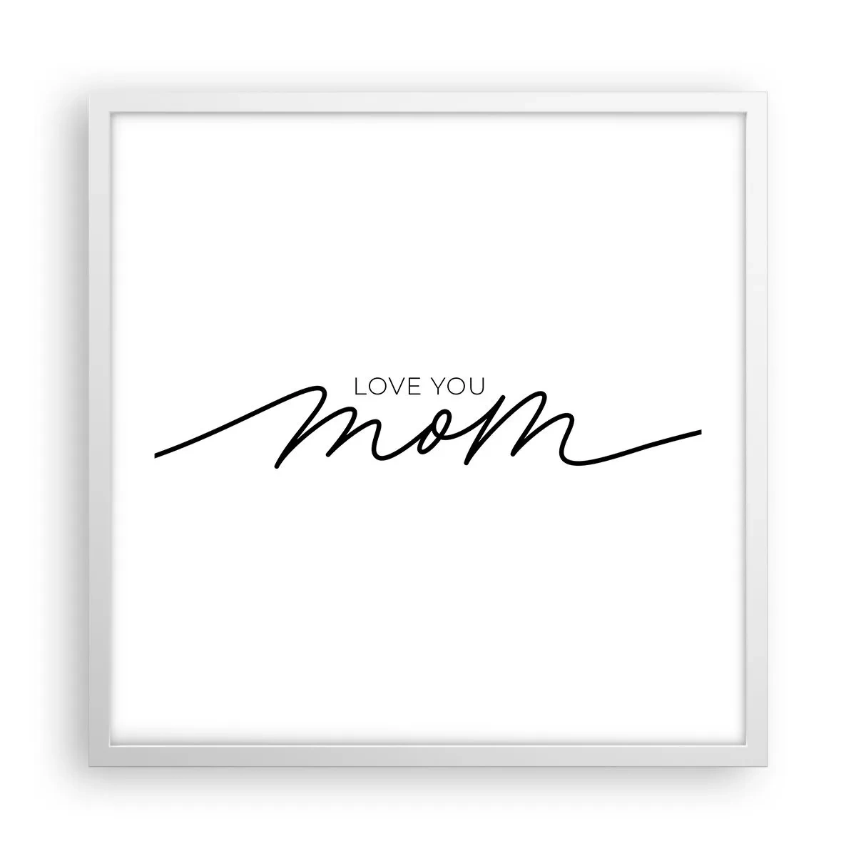 Poszter fekete keretben - Nagy megrázás - 50x50 cm