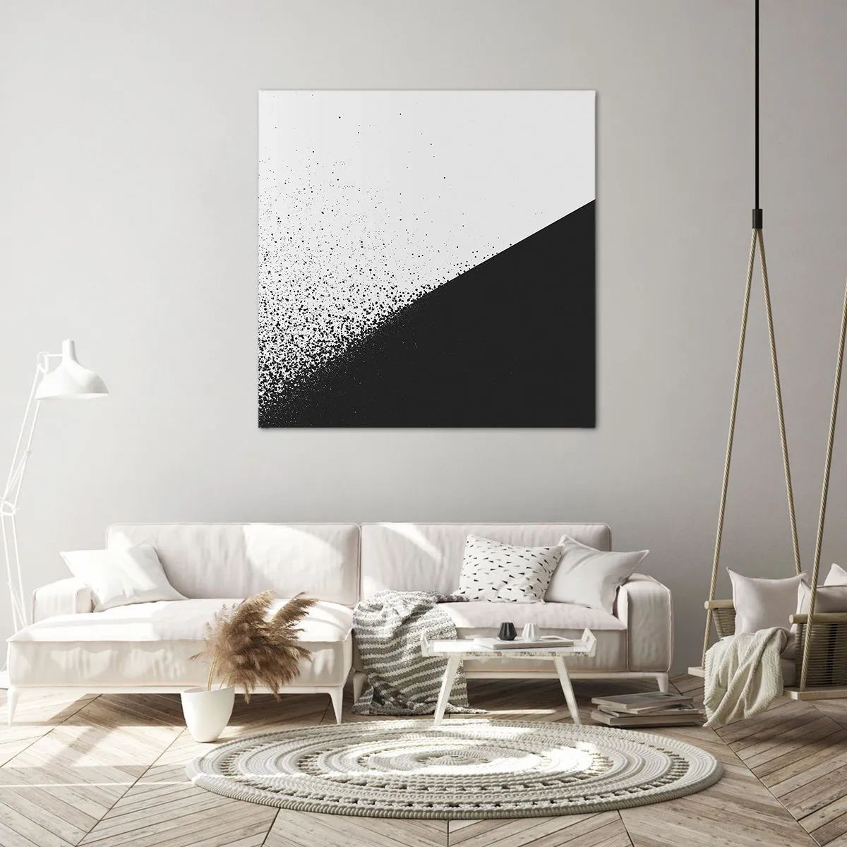 Vászonkép - Egyre gyorsabban, egyre többet - 40x40 cm