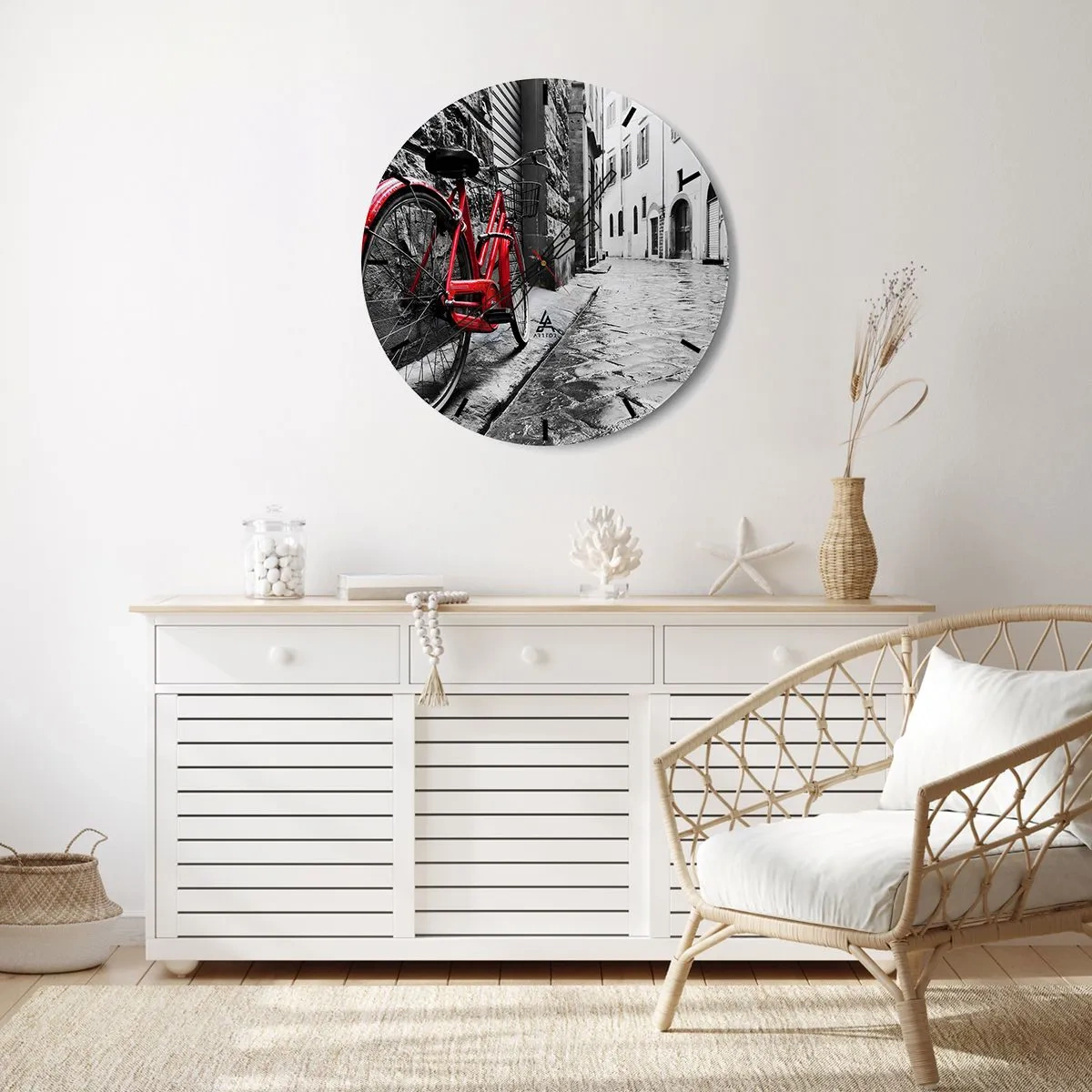 Falióra, Óra - Az igazi gyönyör nem öregszik - 30x30 cm