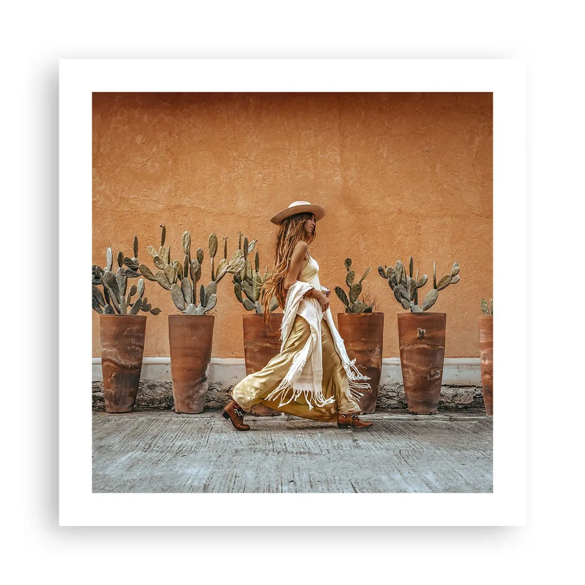 Poszter - Hippi stílusban - 50x50 cm