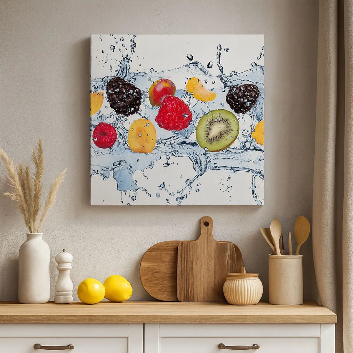 Vászonkép - Játsz velünk - 30x30 cm