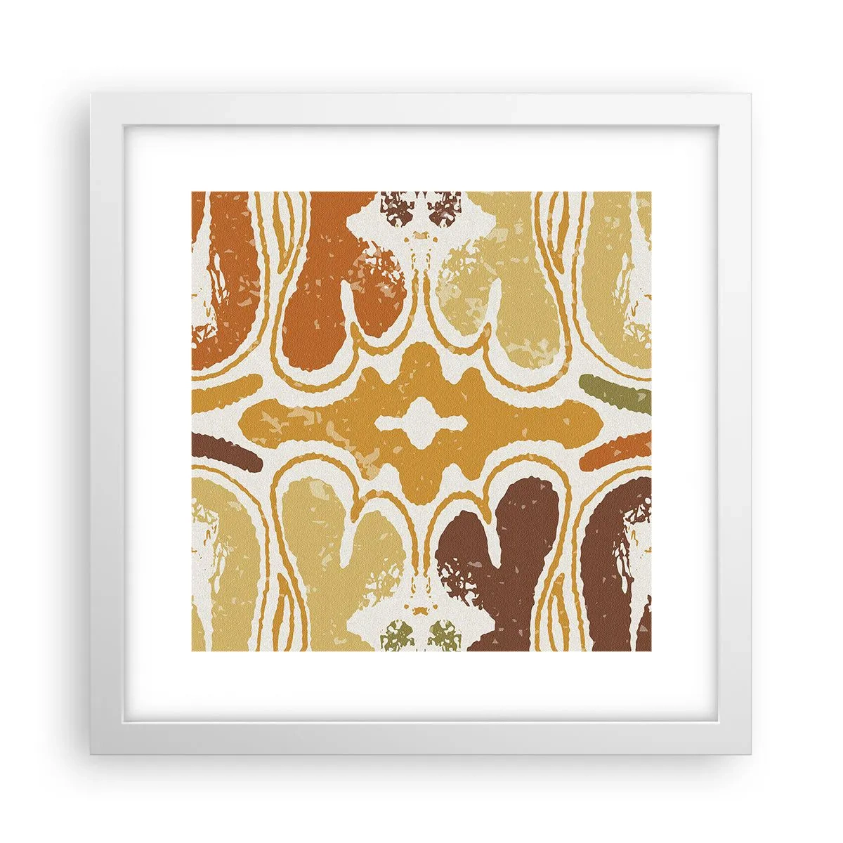 Poszter fekete keretben - Érzelmes absztrakció - 30x30 cm