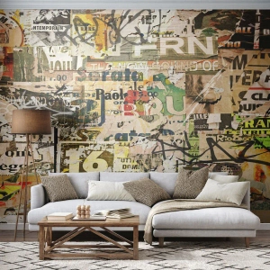 Fotótapéta Standard Eco - Ej, történik… - Falfirkálás, Falfestmény, Darab - 300x210 cm