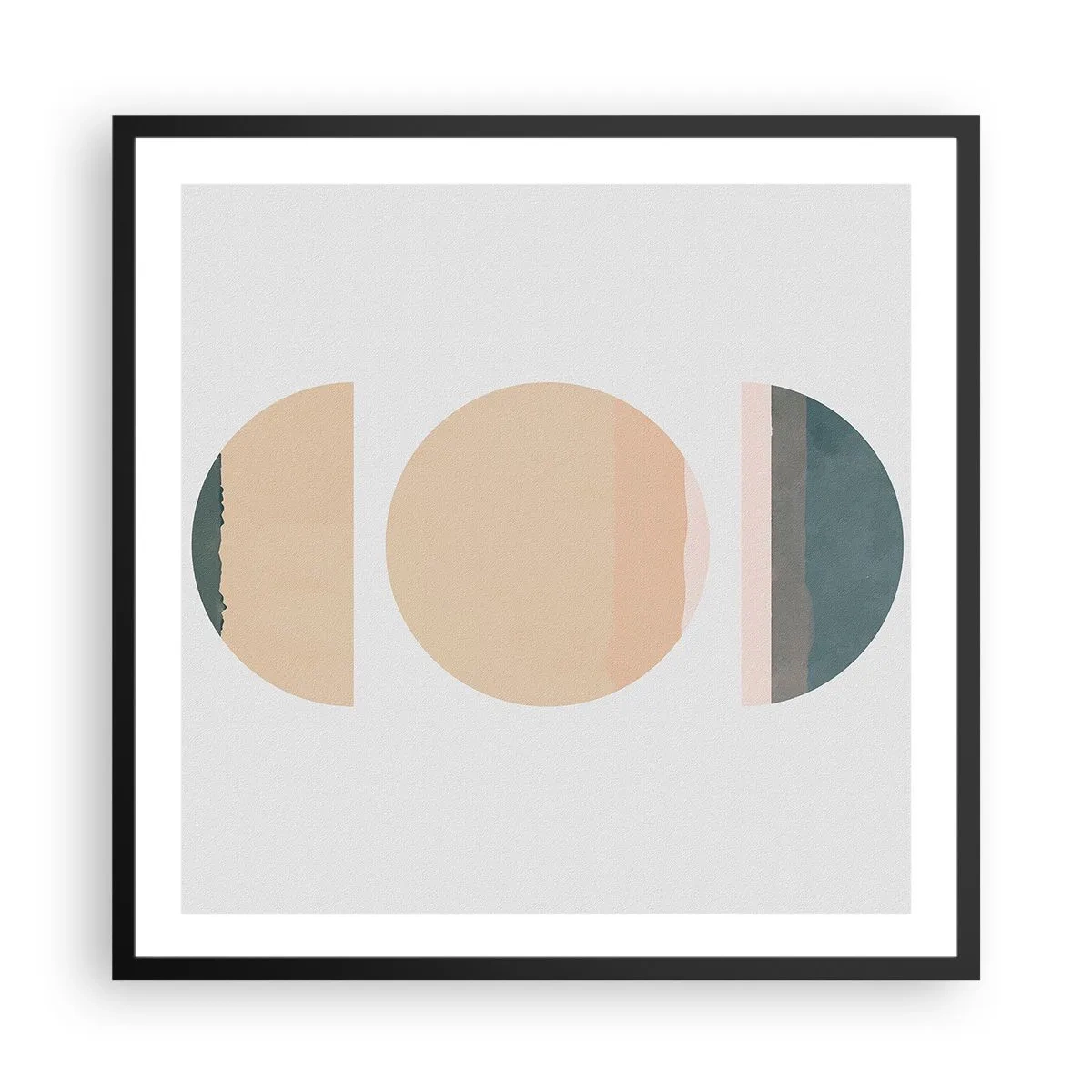 Poszter fehér keretben - Kerékről kerékre - 60x60 cm