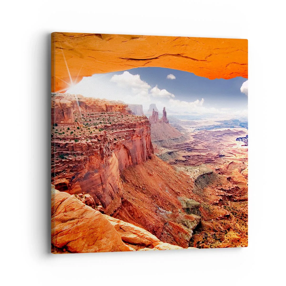 Vászonkép - Maga a természet faragta - 40x40 cm