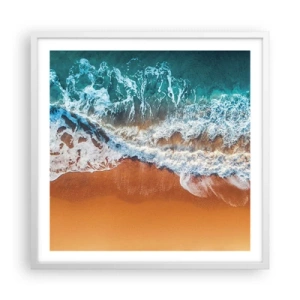 Poszter fekete keretben - Mindig párban - 60x60 cm