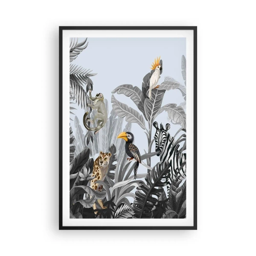 Poszter fehér keretben - Afrikai mese - 61x91 cm