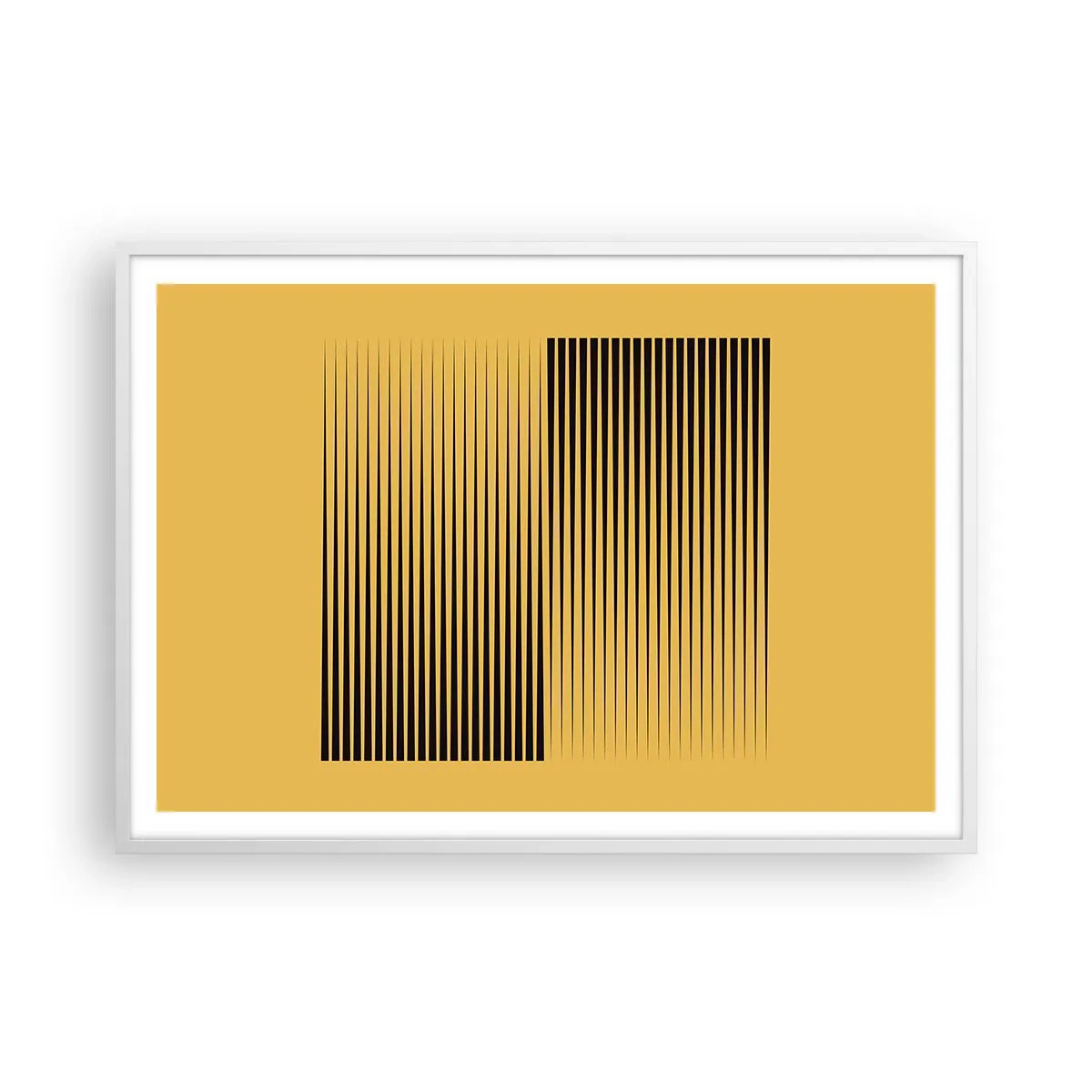 Poszter fekete keretben - Az ellentétek négyzete - 100x70 cm