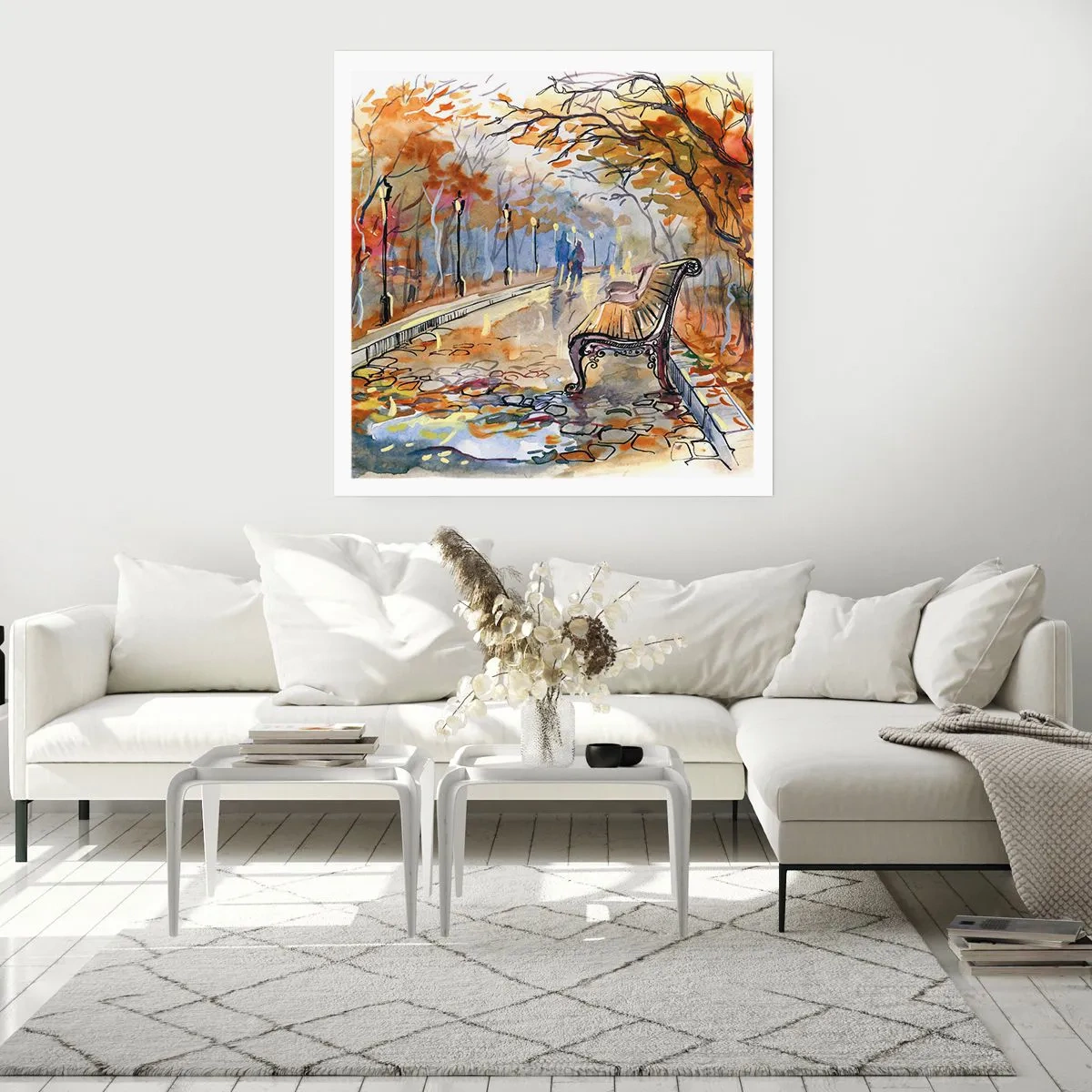 Poszter - Kiránduljunk együtt az őszbe - 50x50 cm