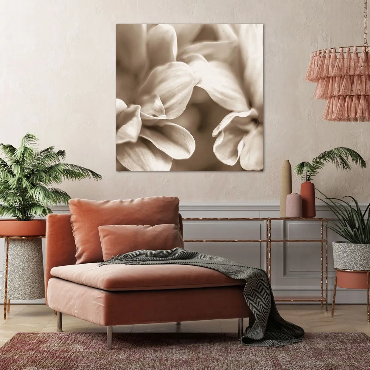 Vászonkép - Gyengéd, mint egy mosoly - 70x70 cm