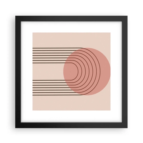 Poszter fehér keretben - Ellenállhatatlan vonzalom - 30x30 cm