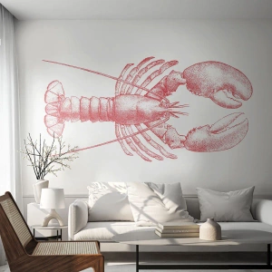 Öntapadós Fotótapéta Deluxe Sticker - Homéroszhoz méltó homár - Homár, Tenger gyümölcsei, Kagylófélék - 100x70 cm