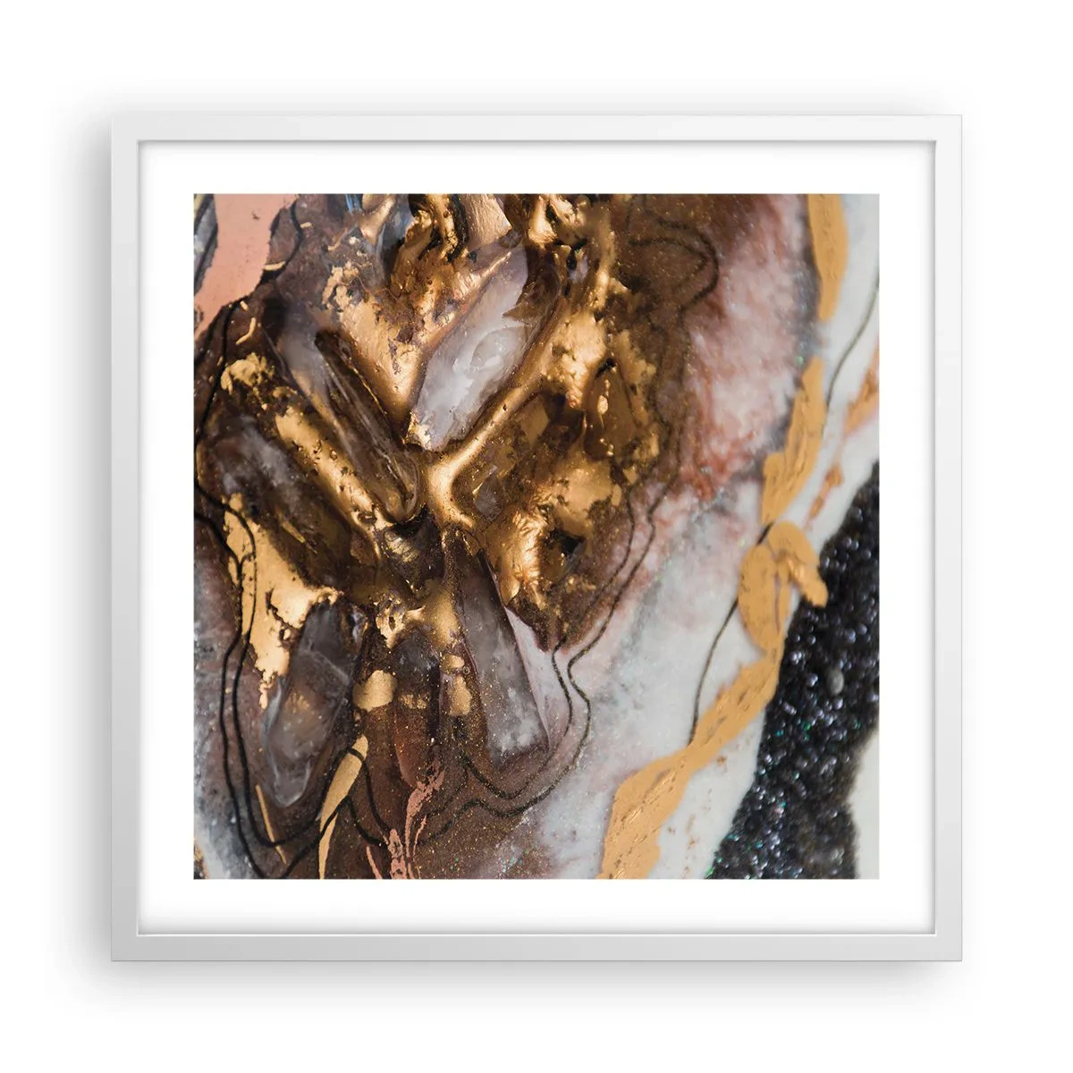 Poszter fekete keretben - A föld eleme - 50x50 cm