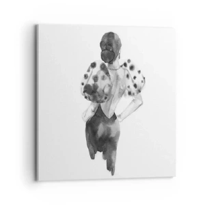 Vászonkép - Egyenesen elsétált mellettem - 70x70 cm