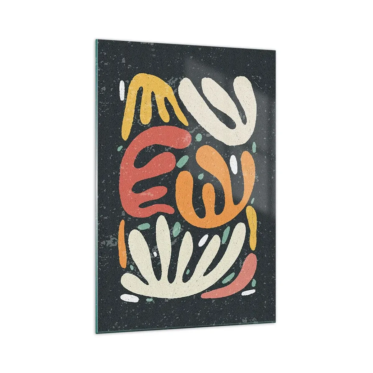 Üveg kép - Kompozíció - mindjárt elkaplak - 70x100 cm