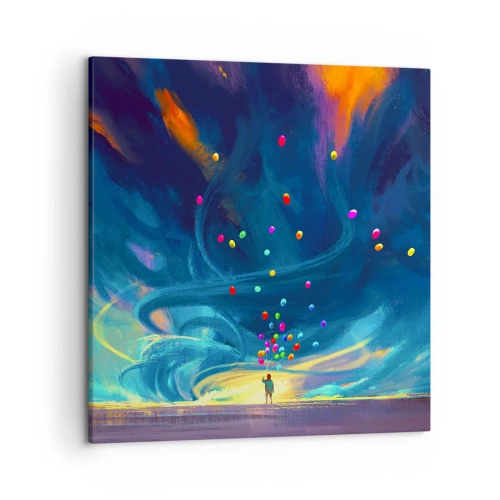 Vászonkép - A kék szélnek - 50x50 cm