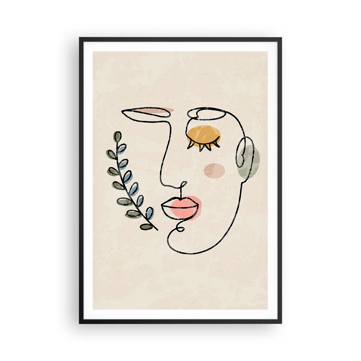 Poszter fehér keretben - Meglelt nyugalom - 70x100 cm