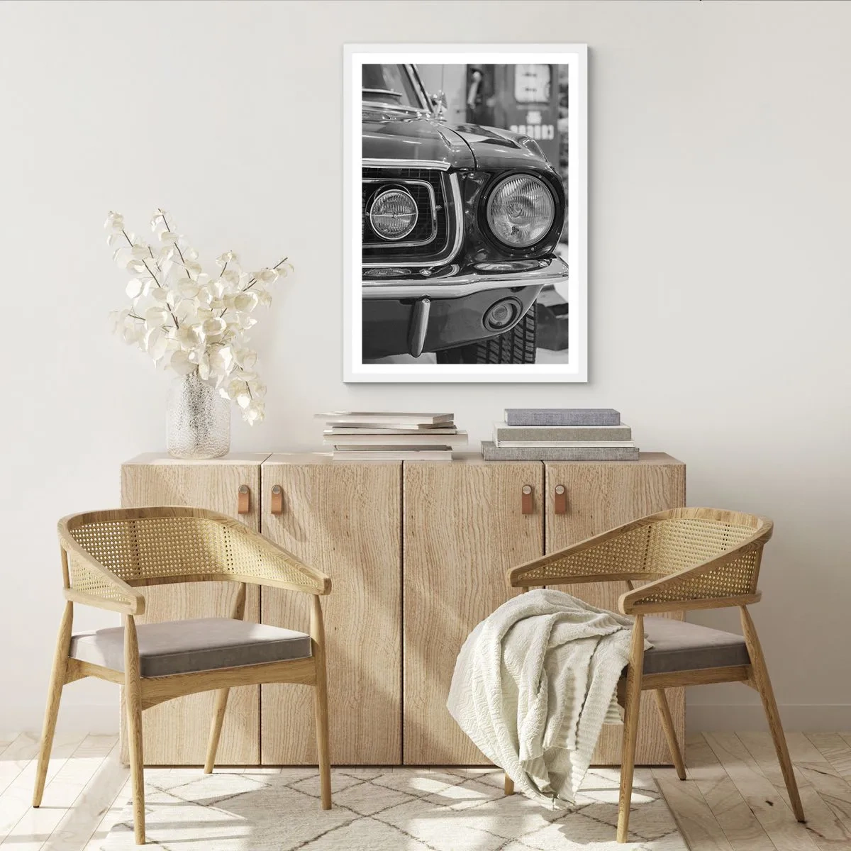 Poszter fekete keretben - Vad utazás - 70x100 cm