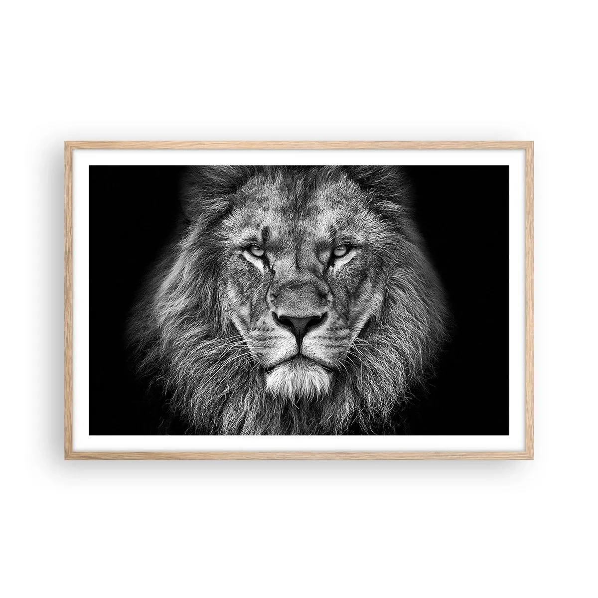 Poszter világos tölgy keretben - Őfelségi palástban - 91x61 cm