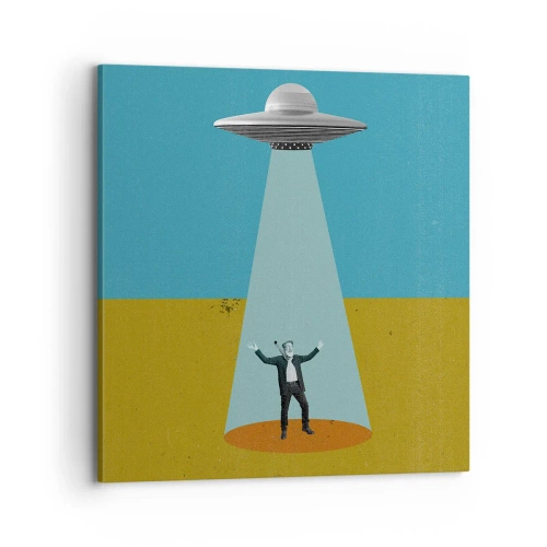 Vászonkép - Közeli találkozás - 70x70 cm