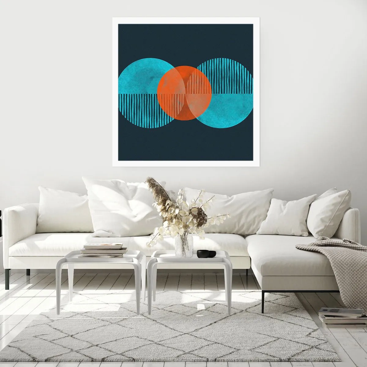 Poszter - Szimmetrikus kompozíció - 60x60 cm