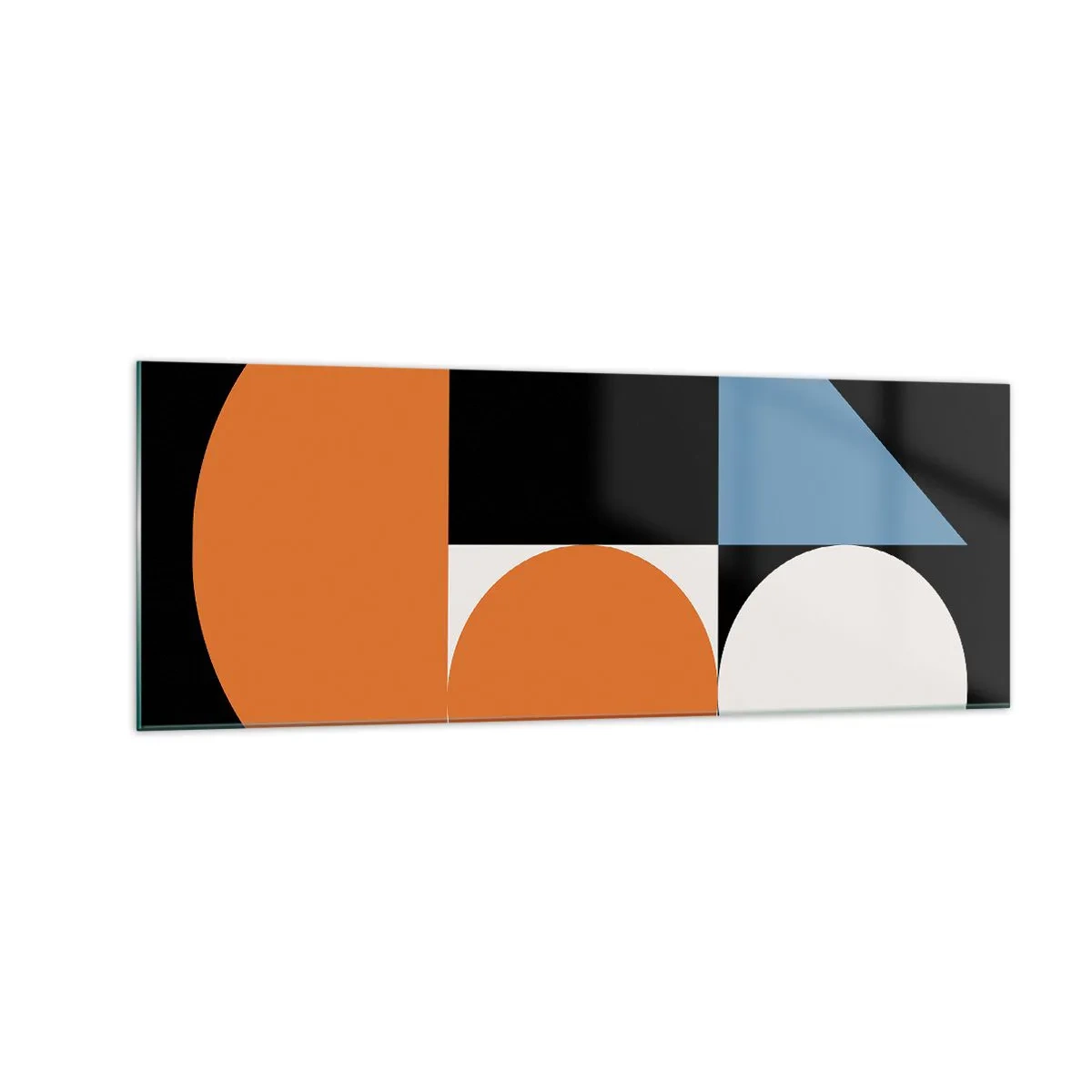 Üveg kép - Képletes rendszer - 140x50 cm