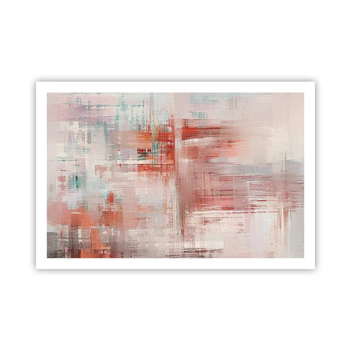 Poszter - Ködös. De rózsaszín - 91x61 cm