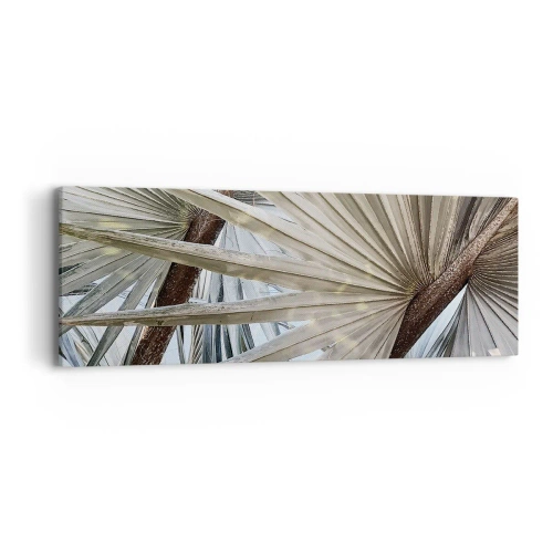 Vászonkép - Legyező a trópusokon - 90x30 cm