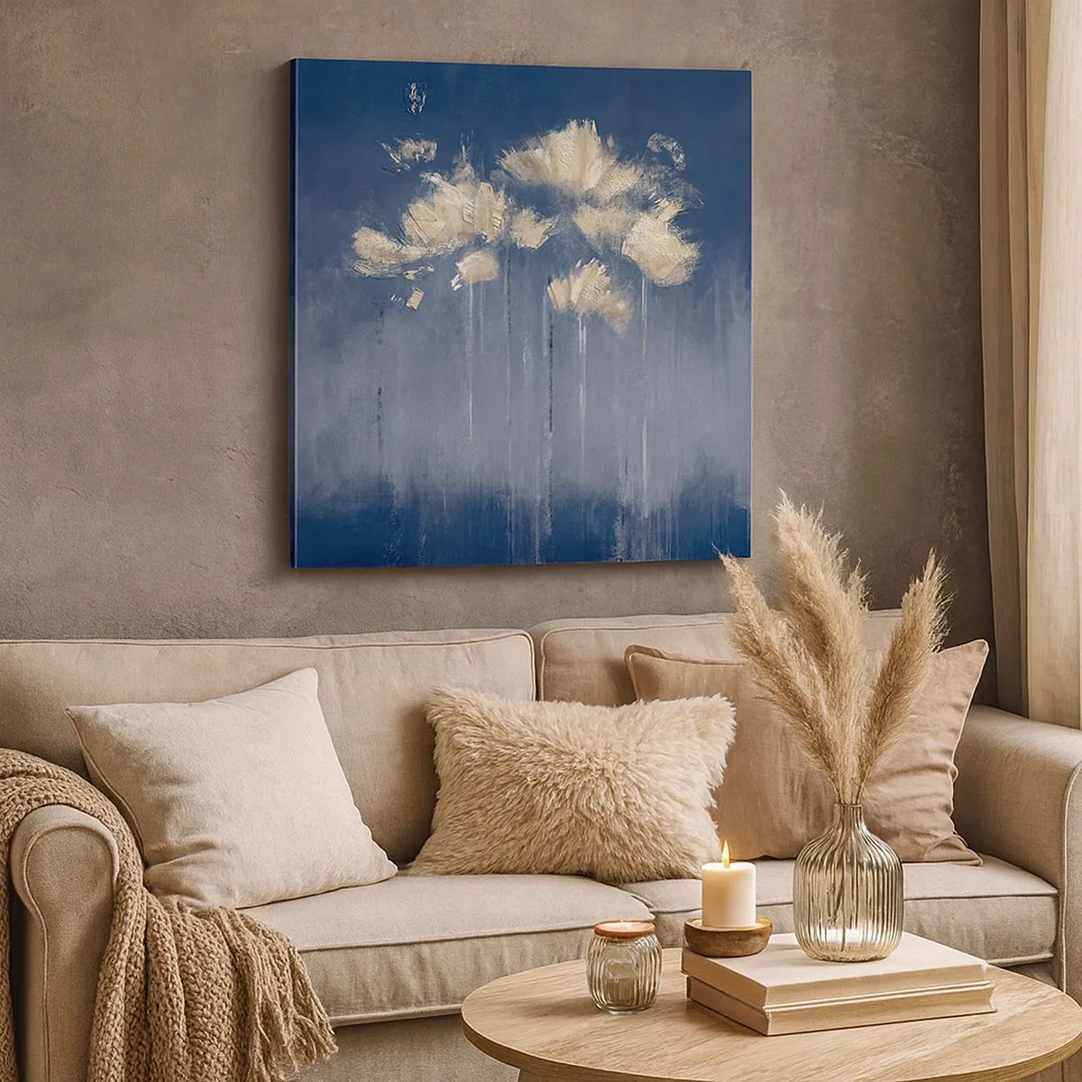 Vászonkép - Mint szirmok a szélben - 30x30 cm