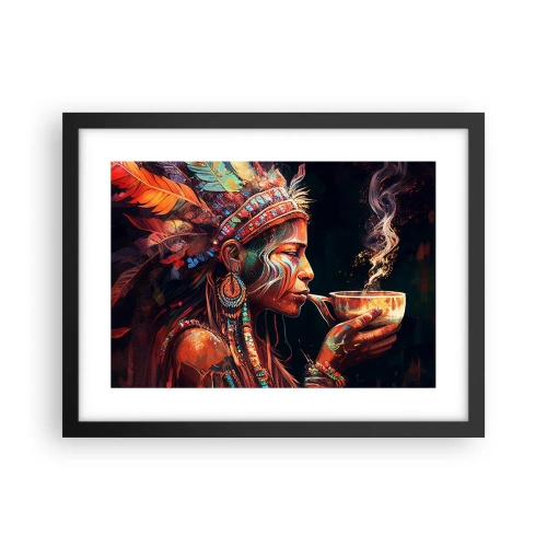 Poszter fehér keretben - Egy varázslatos rituálé - 40x30 cm