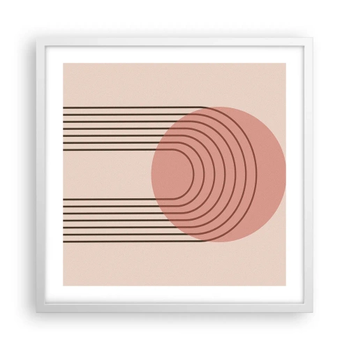 Poszter fekete keretben - Ellenállhatatlan vonzalom - 50x50 cm