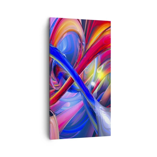 Vászonkép - A színek tánca - 45x80 cm