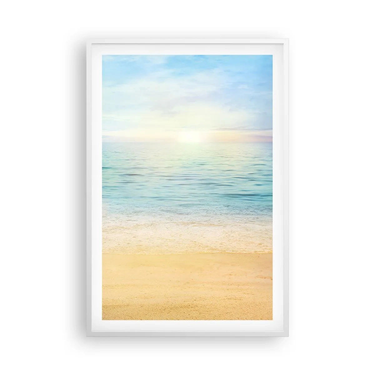 Poszter fekete keretben - Nagy kékség - 61x91 cm