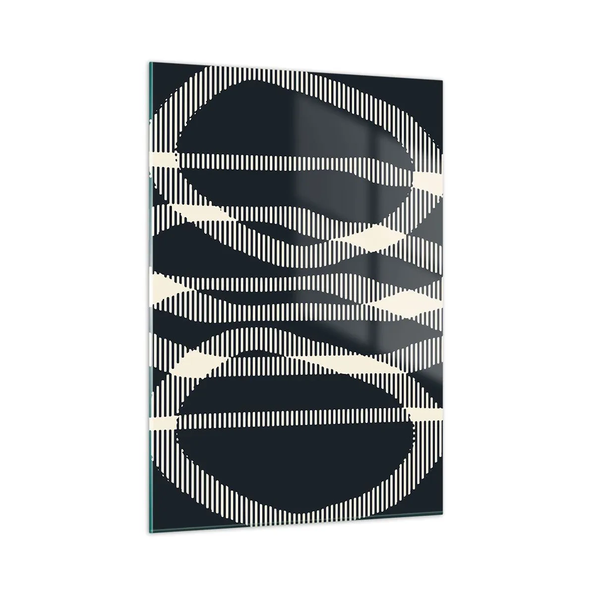 Üveg kép - Sötétség megtörése kísérlete - 50x70 cm