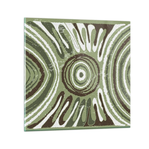 Üveg kép - Az érzelmek robbanása - 30x30 cm