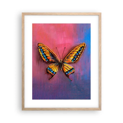 Poszter világos tölgy keretben - A természet gyöngye - 40x50 cm