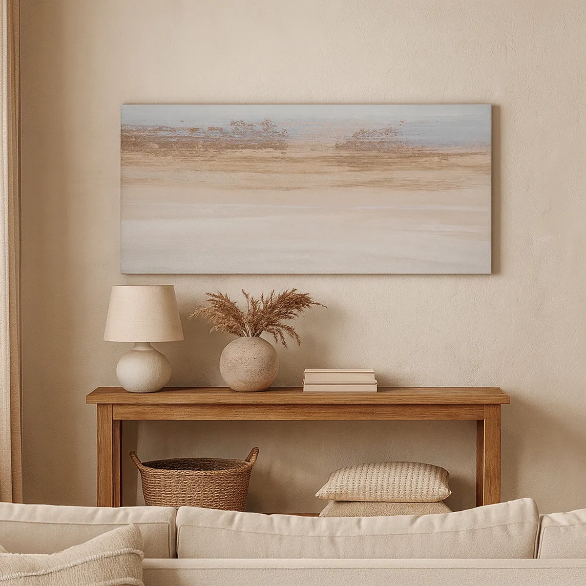 Vászonkép - Többértelmű tájkép - 30x30 cm