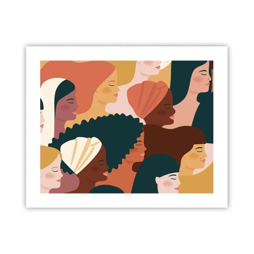 Poszter - Csak a nőiesség - 50x40 cm