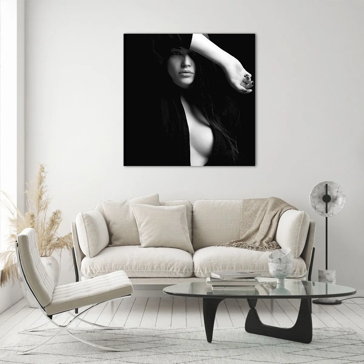 Üveg kép - A csábítás iskolája - 70x70 cm