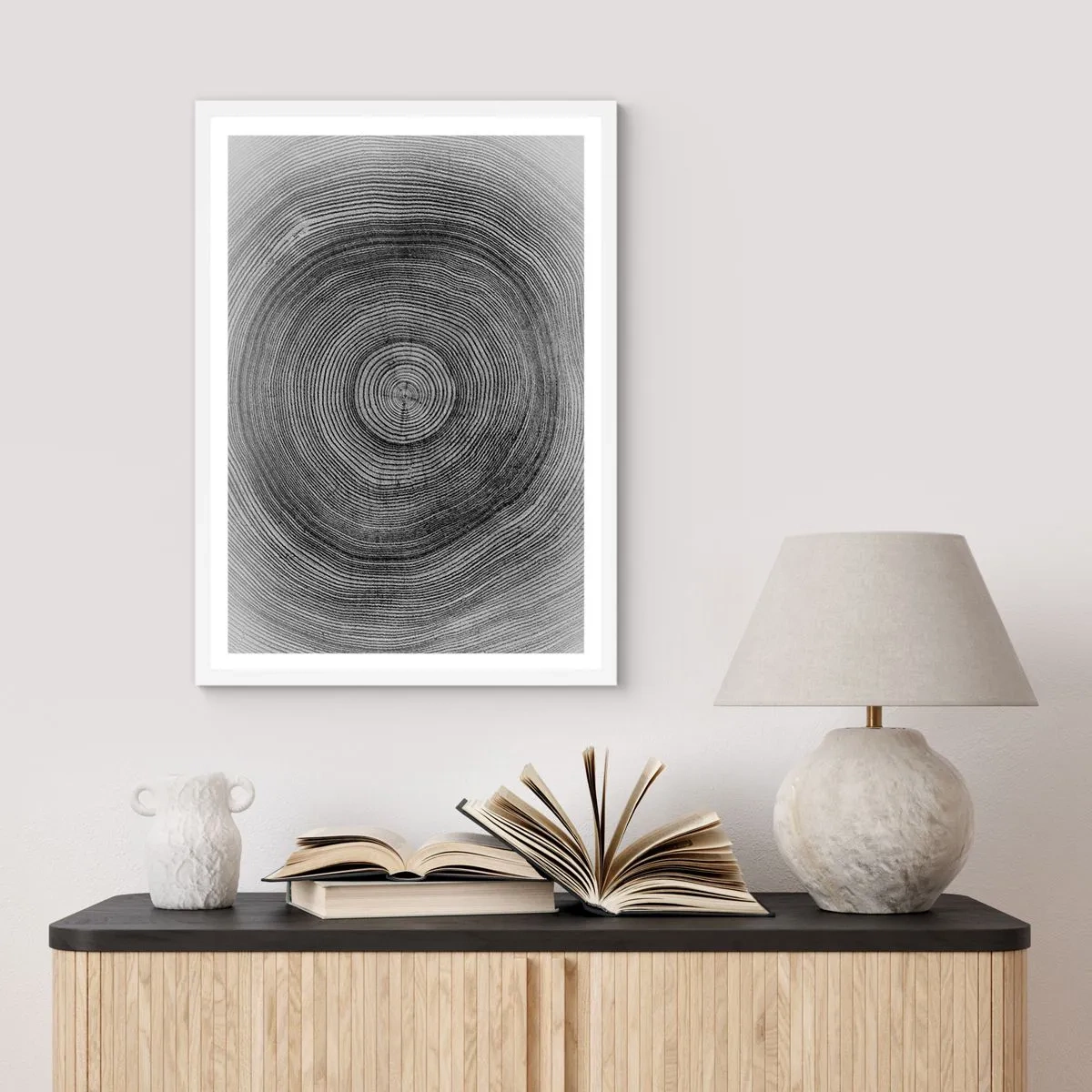 Poszter fekete keretben - Az idők jele - 61x91 cm