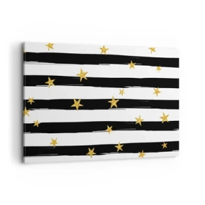 Vászonkép - Mindannyian szerencsés csillag alatt születtünk - 120x80 cm