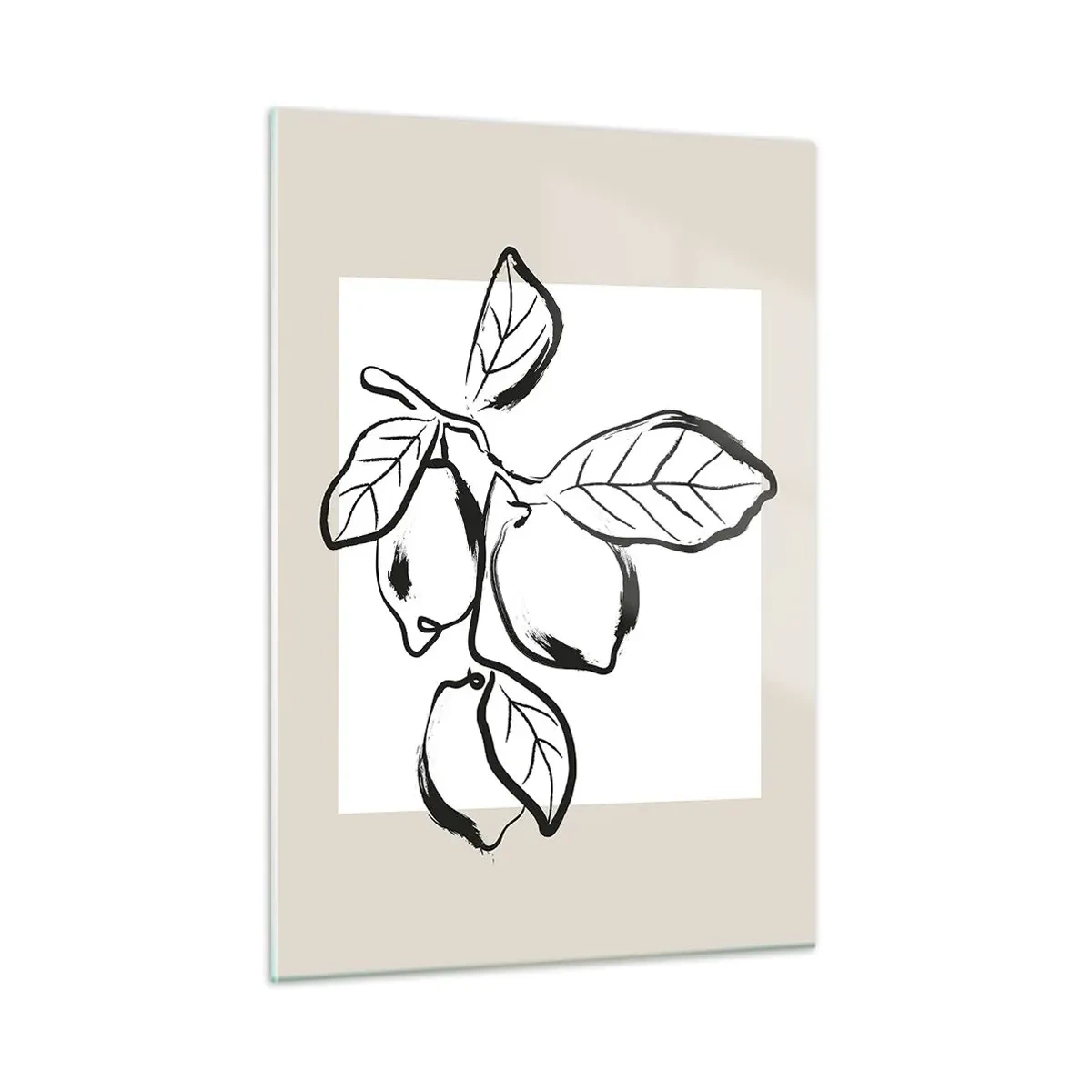 Üveg kép - Ahol a citrom érik... - 50x70 cm