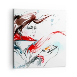 Vászonkép - Valami játszik bennem - 50x50 cm