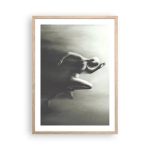 Poszter világos tölgy keretben - Megállíthatatlan - 50x70 cm