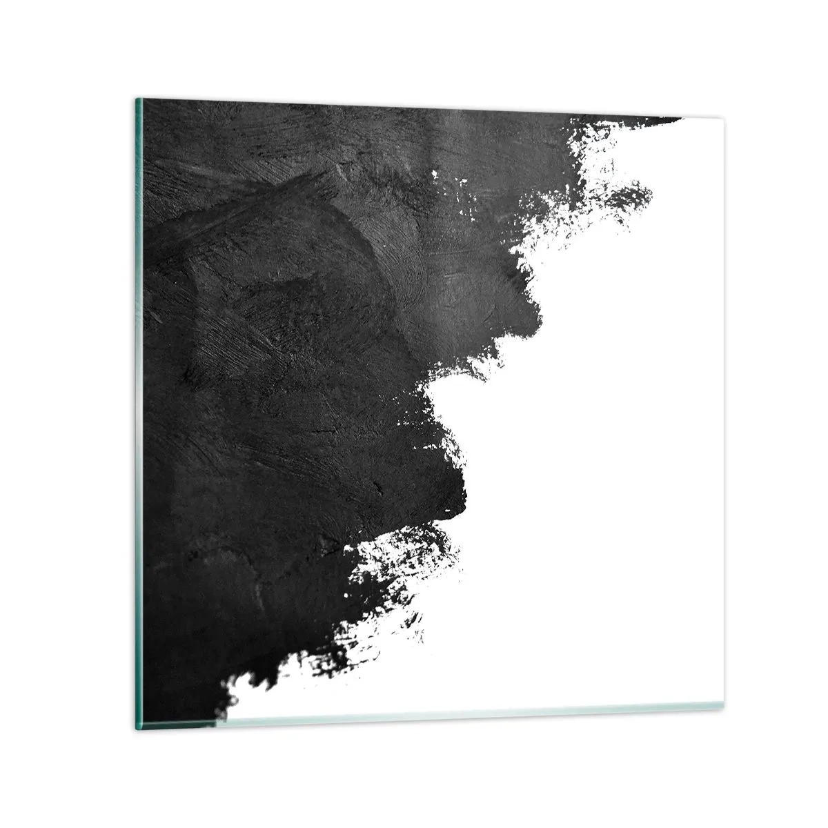 Üveg kép - Elemek: föld - 40x40 cm