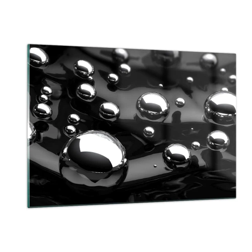 Üveg kép - A fekete vízből - 120x80 cm