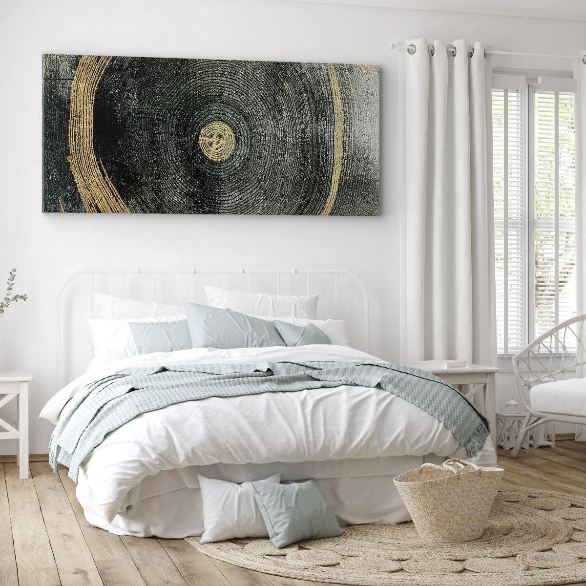 Vászonkép - Változás és időtartam - 120x50 cm