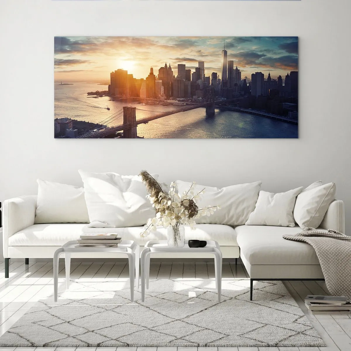 Üveg kép - Nyugati kultúra emlékműve - 90x30 cm