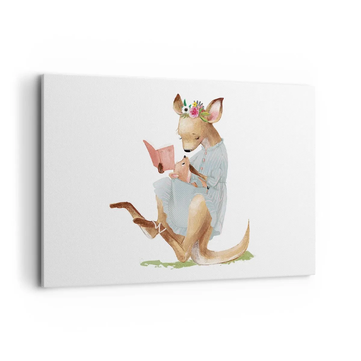 Vászonkép - Olvass nekem anya - 100x70 cm